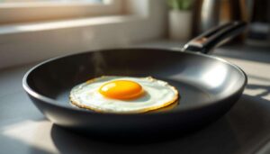 J’ai remplacé l’huile et le beurre dans mes œufs au plat : le résultat est plus léger et tout aussi gourmand