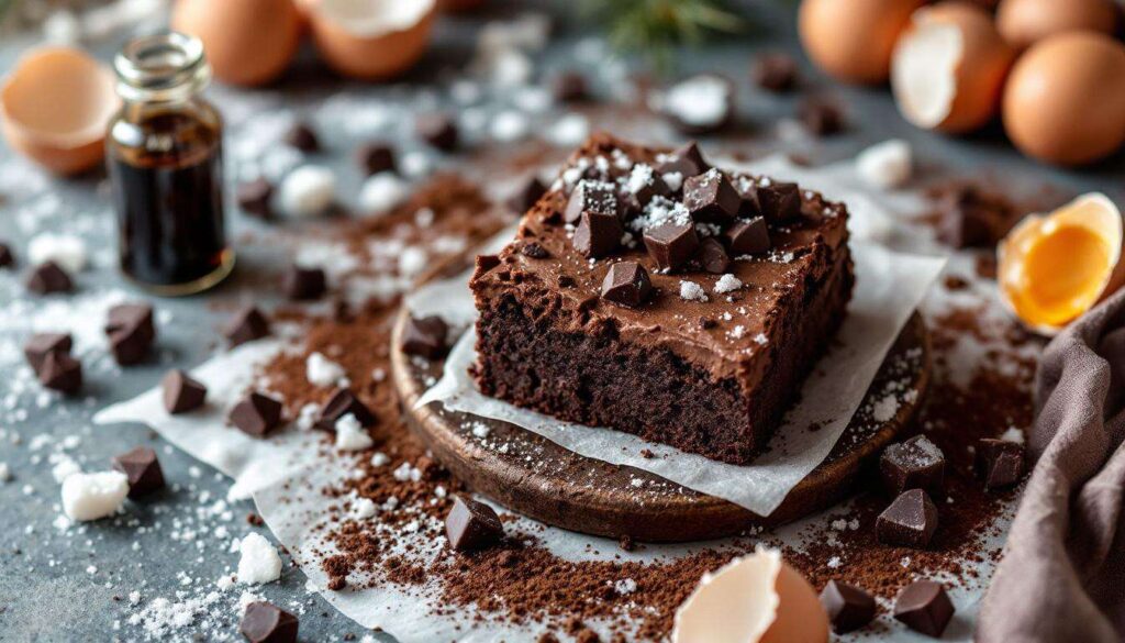 Moelleux bluffant, chocolat intense et zéro farine : le brownie express d’hiver qui surprend même les gourmets