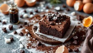 Moelleux bluffant, chocolat intense et zéro farine : le brownie express d’hiver qui surprend même les gourmets