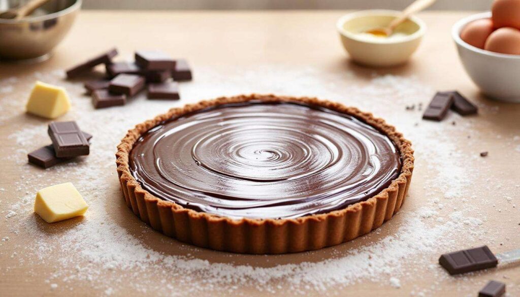 La tarte au chocolat toute simple de Joël Robuchon : une recette accessible qui frôle la perfection