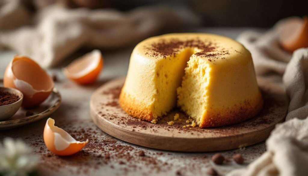 Le gâteau magique du quotidien : deux ingrédients, zéro farine et une texture nuage bluffante en minutes