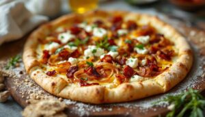Recette flammekueche Norbert Tarayre : prête en 30 min