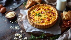 Quiche lorraine express de Norbert Tarayre : une recette facile, un ingrédient secret… et zéro reste dans le plat