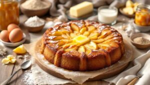 Gâteau aux pommes : l’astuce au beurre chaud que vous allez adorer tester !