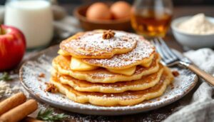 Apfelkiechle : la fusion gourmande entre beignet aux pommes et crêpe