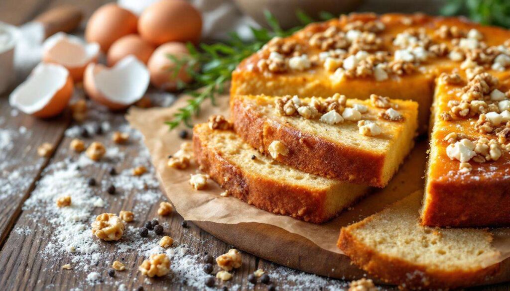 La recette ultra rapide que je fais tout le temps : le cake fondant à la fourme d’Ambert et noix bien plus gourmand qu’une quiche
