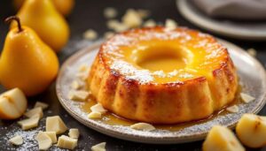 Fondant aux poires, cœur coulant et croûte bien dorée : un dessert raffiné tout en douceur