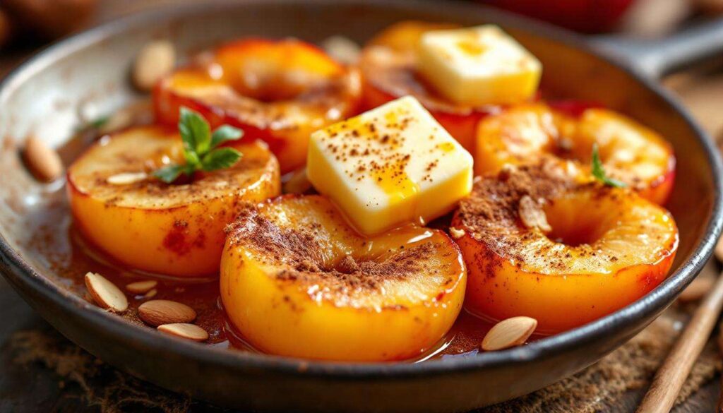 Pommes rôties au four à la cannelle