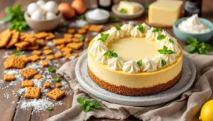 Cheesecake au fromage frais : un dessert tendre et soyeux, simple à préparer pour un plaisir intense et réconfortant