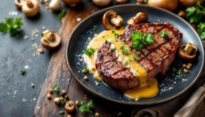Filet mignon aux champignons et moutarde : un plat ultra fondant, super crémeux et prêt en 30 minutes