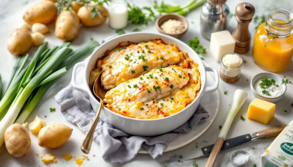 Parmentier de poisson aux poireaux, le plat simple et réconfortant à faire ce soir qui va régaler toute la famille