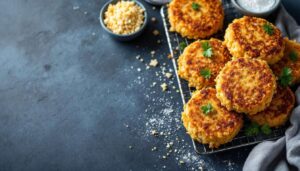 Des galettes crousti-dorées, plus légères que des frites