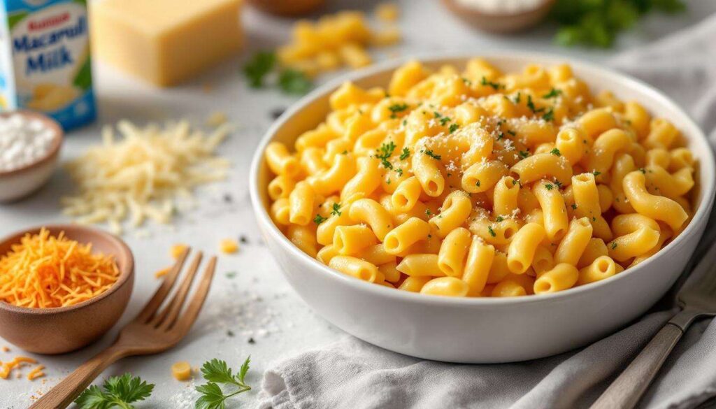 Une version express et dorée du gratin de coquillettes grâce au Airfryer