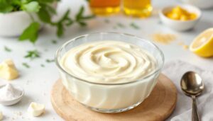 « Si onctueuse » : ma mayo sans aucune huile est moins calorique, plus légère; mais aussi plus gourmande